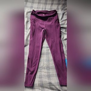 Danskin burgundy leggings